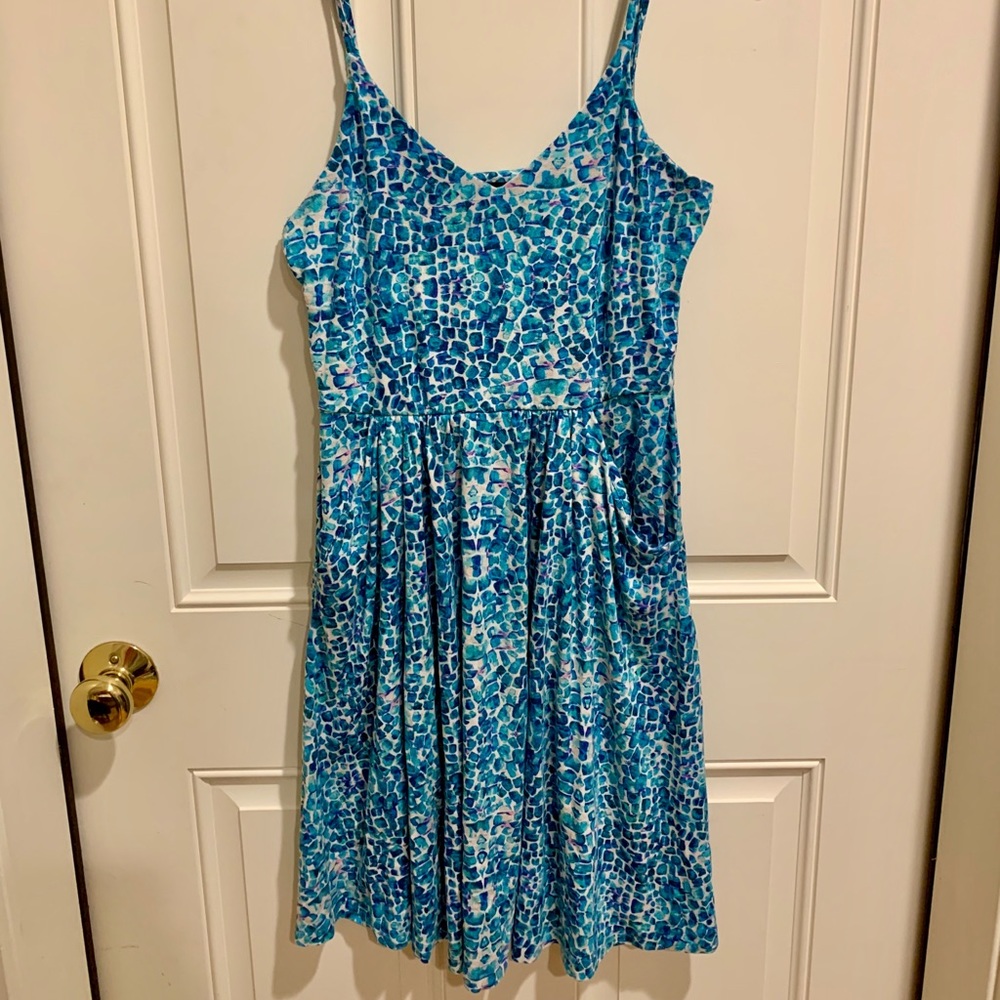 Cynthia Rowley Mixed Print Stewpot Dress—Pockets!